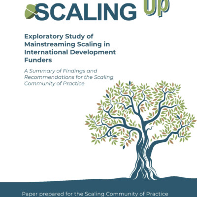 Exploratory Study of Mainstreaming Scaling_Page_01